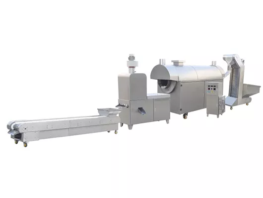 Continues-Nuts-Roaster-Machine